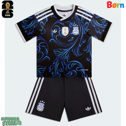 Argentina Replika Babytøj Udebanesæt Børn VM 2026 Kortærmet (+ Korte bukser)